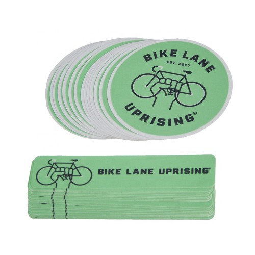 custom self adhesive waterproof mountain brand decoration motor graphic reflective bike vinyl sticker