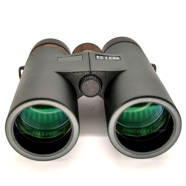 8x42 ED Binoculars Waterproof Fogproof Telescope Compact Binoculars for Adults BAK4 Roof 8.1° ± 5% 142m /425ft. 2 Years OEM&ODM