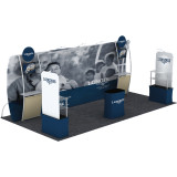 portable 10 x 20 fabric display photo booth for sale