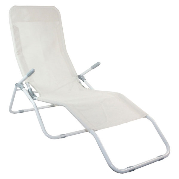 pvc relax leisure without arms low bed outdoor lightweight portable beach chaise sun lounge chair bed folding rocking chair