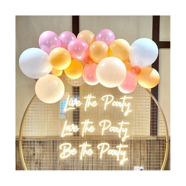 Manufacturer Hot Sell Outdoor Decorative Lighting Letters Custom Outdoor Led Neon Lights Wedding Party Neon Signs