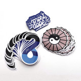 High Quality Vinyl Pvc Waterproof Diy Cute Cartoon Custom Logo Printing Die Cut Adhesive Stickers