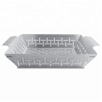 A3C 1 MM Thickness BBQ Grill Pan Portable Grill Basket