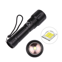 New flashlight XHP50 3000 lumen Zoomable super bright rechargeable  Torch 18650 26650 Powerful Flash Light