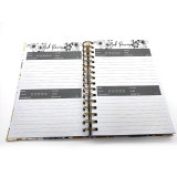 2020 New Customized Daily Printing Paper Cover Spiral Teacher Planner