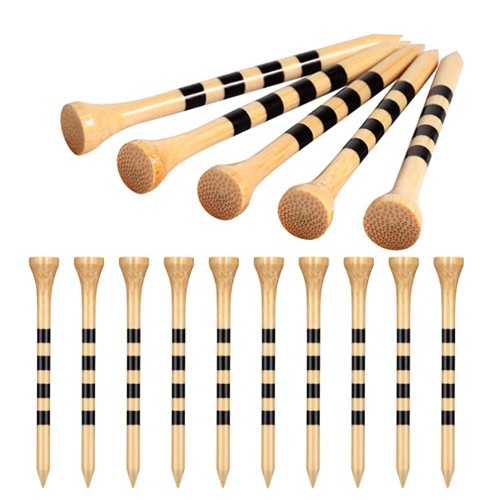 2021 Amazon hot selling Wood Golf Tees 54MM/70MM/83MM bulk wooden golf tees
