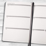Academic Year Weekly & Monthly Planner Refill Leather Planner