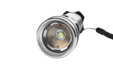 wholesale market lumens 800 flashlight Dual light source led torch flashlight Tail Compass light flashlight