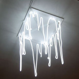 Drop Shipping Good Vibes Custom Acrylic Neon Signs Led Signature Small Neon Light Sign For Wedding Decor