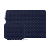 Manufacturer custom laptop case  liner bag rhombus diving material computer sleeve