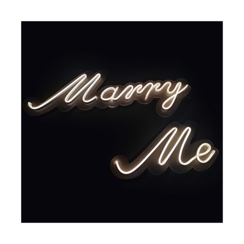 Wholesale Marry Me Decoration Acrylic Colorful Neon Sign Letters Custom Led Happy Birthday Neon Sign