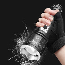 2000lumen  Zoomable 5 Modes Torch Super Bright LED Flashlight Waterproof Tactical Flashlight Powered  26650 Battery XHP70 Torch