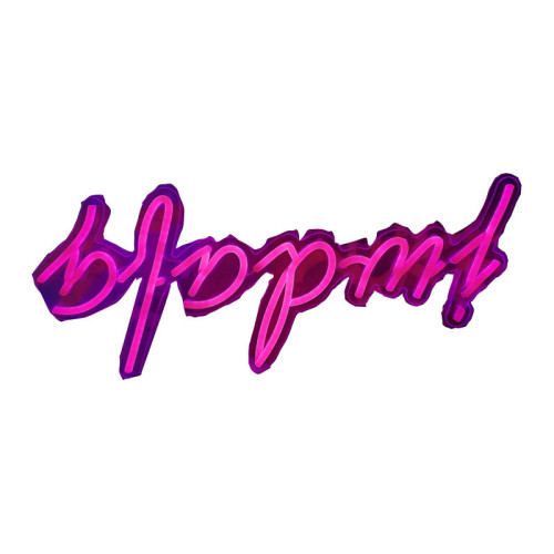 Outdoor Advertising Decoration Neon Light Waterproof Neon Lighting 3D Company Name Neon Light
