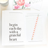 Custom Printing Design Paper Cover Gratitude Journal