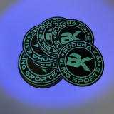 Wholesale Print Custom Vinyl Night Glow In Dark Logo Die Cut Waterproof Stickers