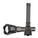 power display of XHP160 10000lumen  brightness ultra-long shot telescopic zoom 5 claw attack head tactical flashlight