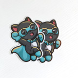 Printing Personalized Adhesive Decorative Stickers Custom Die Cut Logo Vinyl Stickers Decal