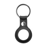 Luxury PU Leather Keychain Protective Cover for Apple Airtags Tracker Anti-Lost Airtag Case Sleeve Hang Cases Shell