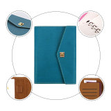 PU Buckle 90 Day Daily Weekly Monthly custom Planner