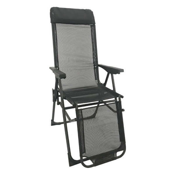 foldable head cheap outdoor garden colapsible beach chair with pillow