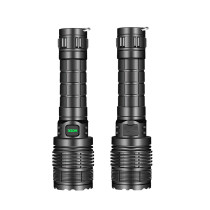 LED Flashlight 5 modes L2 Aluminum Waterproof Zoomable Torch Tactical Flashlight use 18650 Rechargeable Battery For Hunting