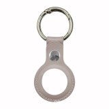 Luxury PU Leather Keychain Protective Cover for Apple Airtags Tracker Anti-Lost Airtag Case Sleeve Hang Cases Shell