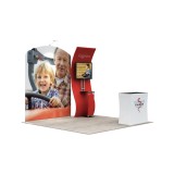 10x10ft Aluminum Backdrop Stand Exhibition Booth Trade Show Equipment Podium Case Trade Show