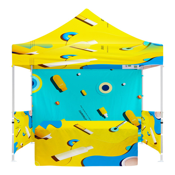 Free Design Building Manufacturer Advertising Printed Exhibition Promotional Branded Logos Sale 3X3m Canopy Tent