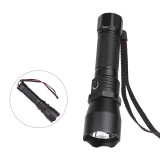 Promotion 5000 lumen Strong Light Rechargeable Long Distance LED Torch Light Emergency Flashlight