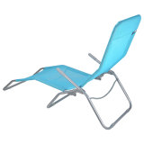 portable outdoor metal deck light weight steel folding rocking chair beach