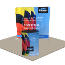 Easy set up 10x10ft exhibition booth system panel  Modular tension fabric Fair Stand Trade Show