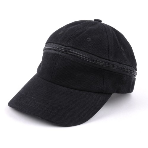 High Quality Custom Zipper Baseball Cap Wholesale