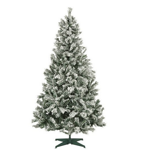 Miniature Falling Snow Small Wood Artifical Flocked Artificial Christmas Tree
