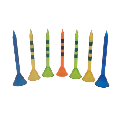 Custom packaging high quality colorful plastic golf tees