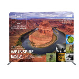 china suppliers 8ft custom printing exhibition photo booth  stand backdrop