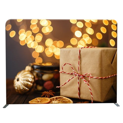 Trade show events 10ft tension fabric ez tube display stand straight backdrop wall display stand