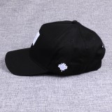 Heavy Brushed Cotton Twill applique Baseball Cap Hat