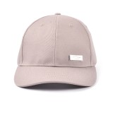 Custom plain blank fitted 100% cotton six panel baseball caps