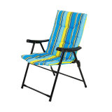 folding metal frame leisure chair,outdoor metal chairs with cushions