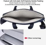12 inch ANTI-RFID Fashion Comfortable Breathable Polyester Laptop Bag with Handle Shoulder Strap
