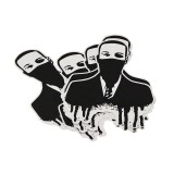 Custom self adhesive waterproof transparent car sunroof sticker men