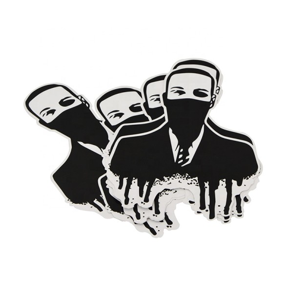 Custom self adhesive waterproof transparent car sunroof sticker men