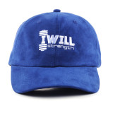 Cheap embroidery logo unstructured suede dad hat custom dad caps