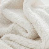 Wholesale Cheap 450gsm White Blank Mink Sherpa Blanket for Sublimation