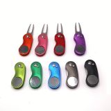 New Arrival Custom Divot Tool with Golf Marker Golf Divot Tool