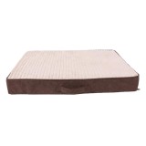 Machine Washable  Plush Memory Foam Platform Mattress Orthopedic Joint Relief  Dog Bed Mat