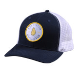 Cheap woven label custom wholesale trucker cotton cap