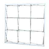 hot sale curved trade show custom banner stand foldable pop up display