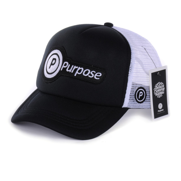 Fashion design custom all 6 panels puff embroidered mesh baseball caps factory
