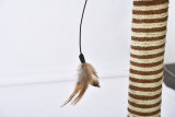Fashion Pet Stable Sisal Scratcher Cat Tree With Hanging Toy & Artificial Grass